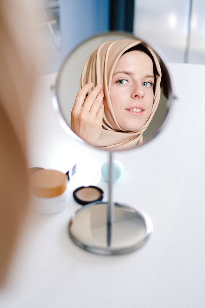 Photo of Woman Wearing Brown Hijab