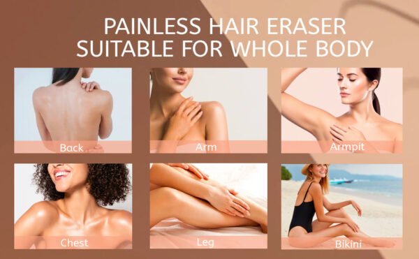 - Hair Eraser for Girls - Painless Hair Remover