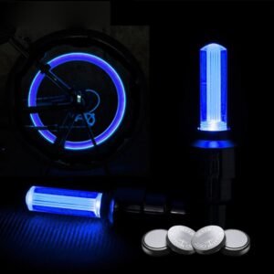 2 Pcs LED Flash Waterproof Bicycle