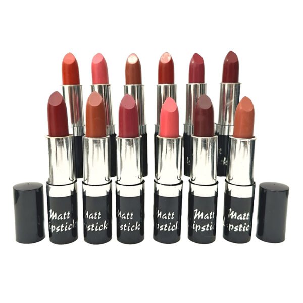 Pack of 12 Matte Lipsticks