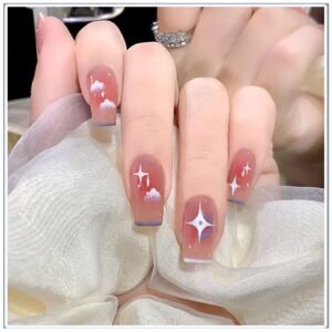 Fancy premium Stick on nails For Girls And Women